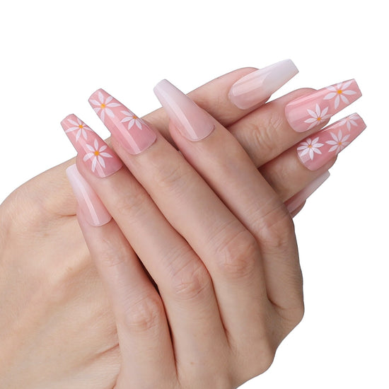 Faux Ongles Baby Boomer Rose | OnglesOnline