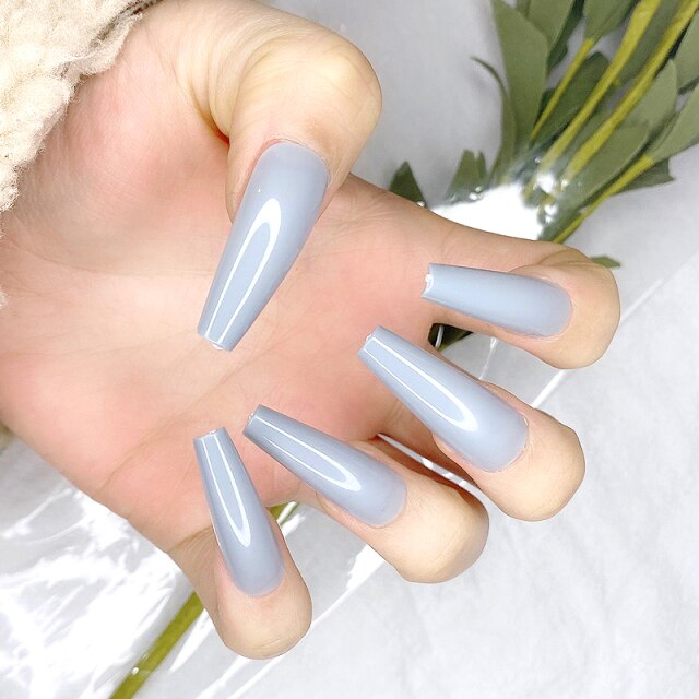 Faux Ongles Bleu Turquoise | OnglesOnline