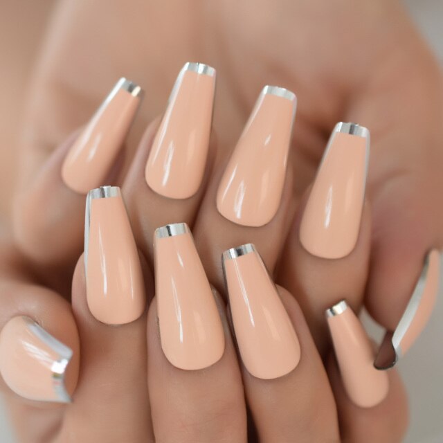 Faux Ongles Beige | OnglesOnline
