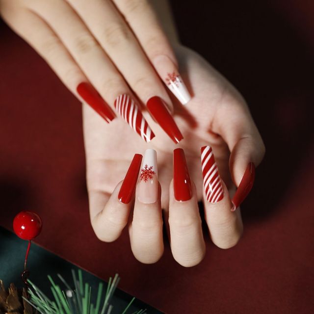 Faux Ongles pour Noël | OnglesOnline