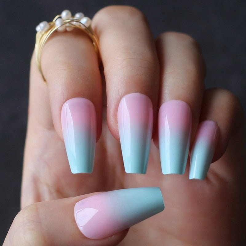 Faux Ongles Pastel