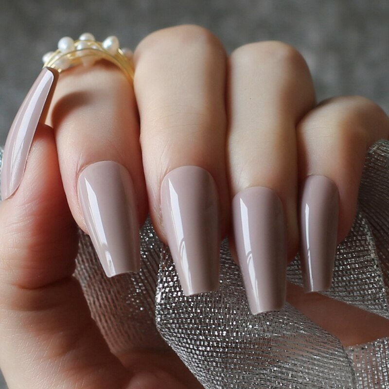 Faux Ongles Beige
