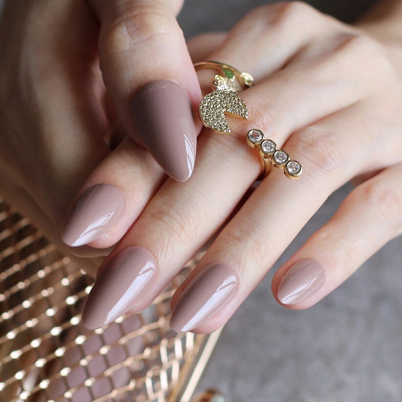 Faux Ongles Beige