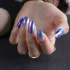 Faux Ongles Bleu Electrique Brillant | OnglesOnline
