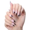 Faux Ongles French Noir et Blanc Faux Ongles French Noir et Blanc | OnglesOnline