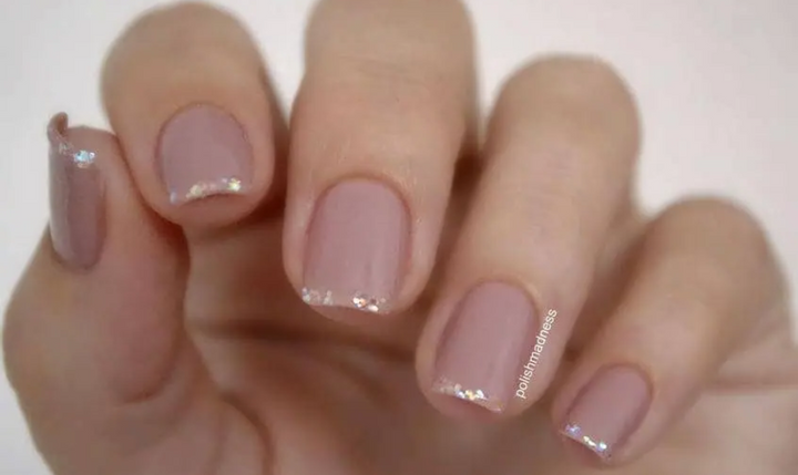 Déco Ongles French Paillettes