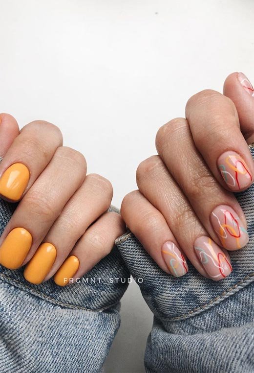 Ongles Couleur Melon