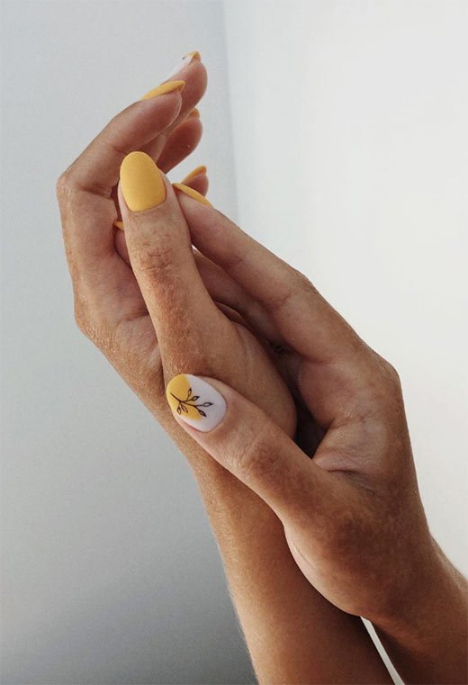 Ongles de Printemps "Here Comes the Sun"