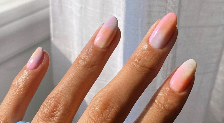 Idée d'Ongles Coloris Pastels