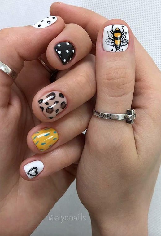 Ongles de Printemps Glamour