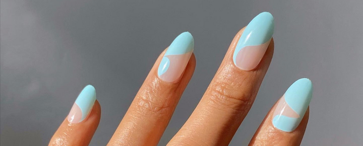 Idée d’Ongles Bleu pour les Fêtes