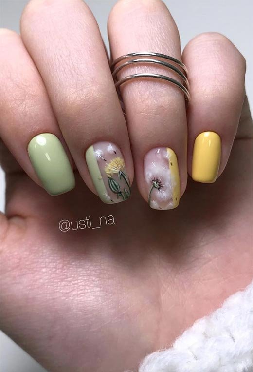 Pissenlit - Ongles de Printemps