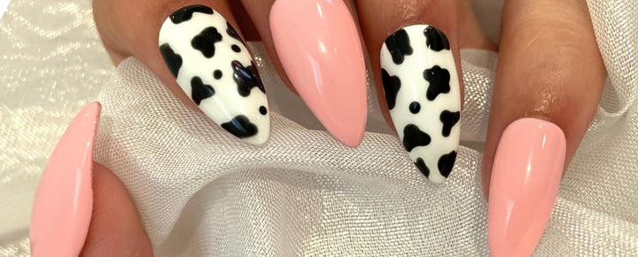 Idée d’Ongles Rose Pastel pour les Fêtes