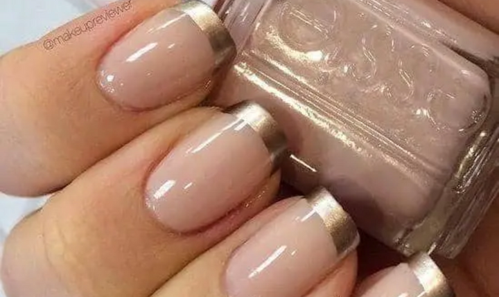 Ongles French Rose Blush