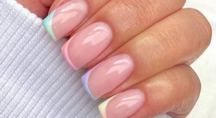 Idée d'Ongles à Pointes Pastel