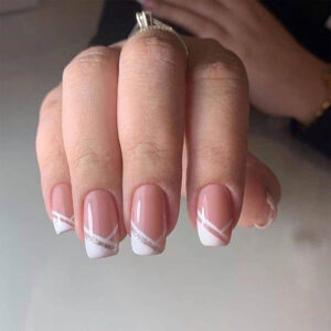 Faux Ongles Gel French Manucure | OnglesOnline
