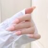 Faux Ongles Dégradé Rose Blanc | OnglesOnline