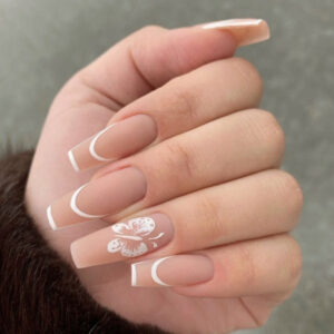 Faux ongles Gel Beige | OnglesOnline