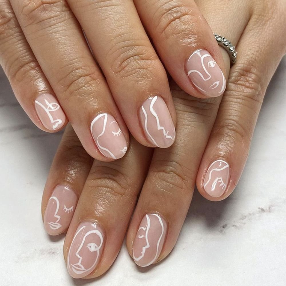 Faux Ongles Nude