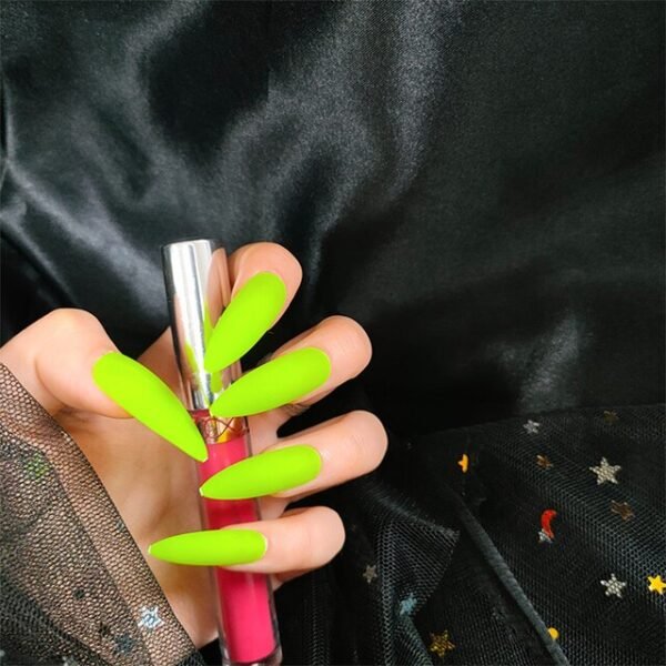 Faux Ongles Vert Fluo Faux Ongles Vert Fluo | OnglesOnline