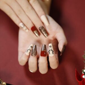 Faux Ongles Fête de Noël | OnglesOnline